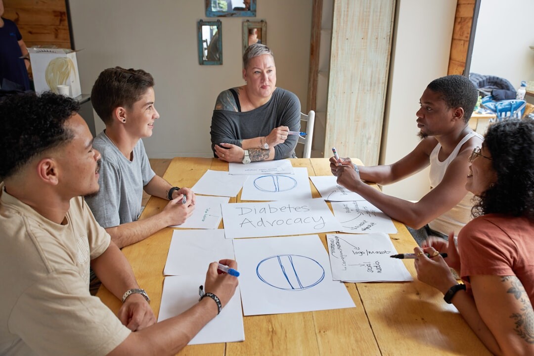 diverse people learning together